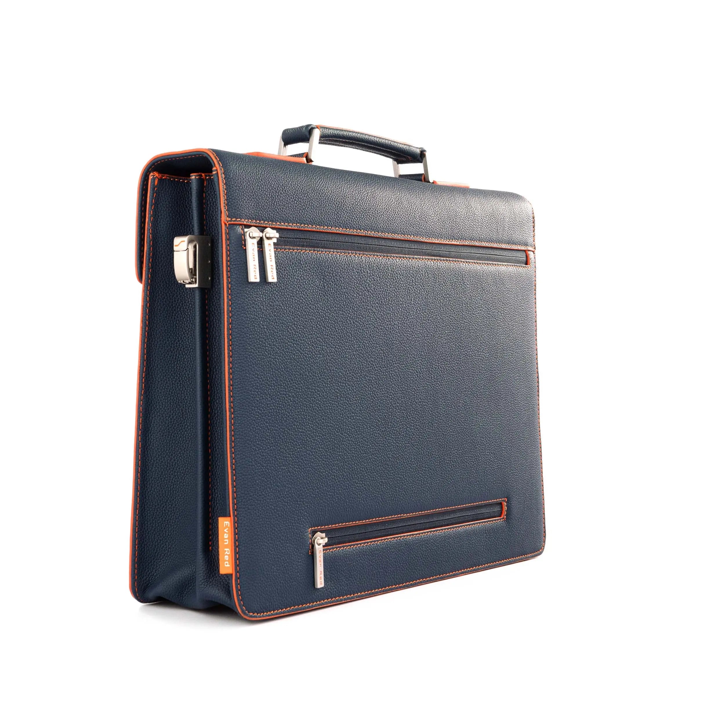 Petrol Blue Evan Red