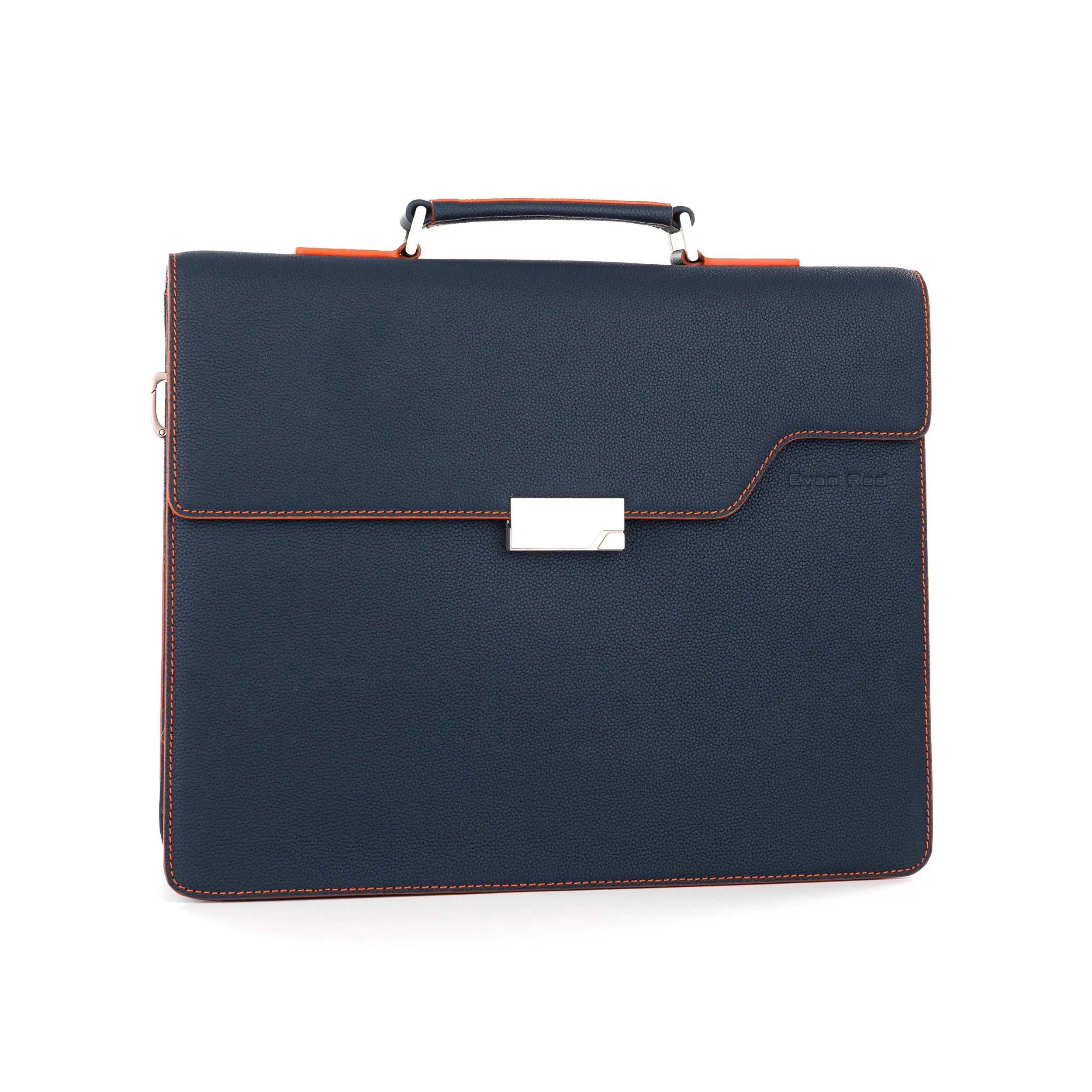 Petrol Blue Evan Red