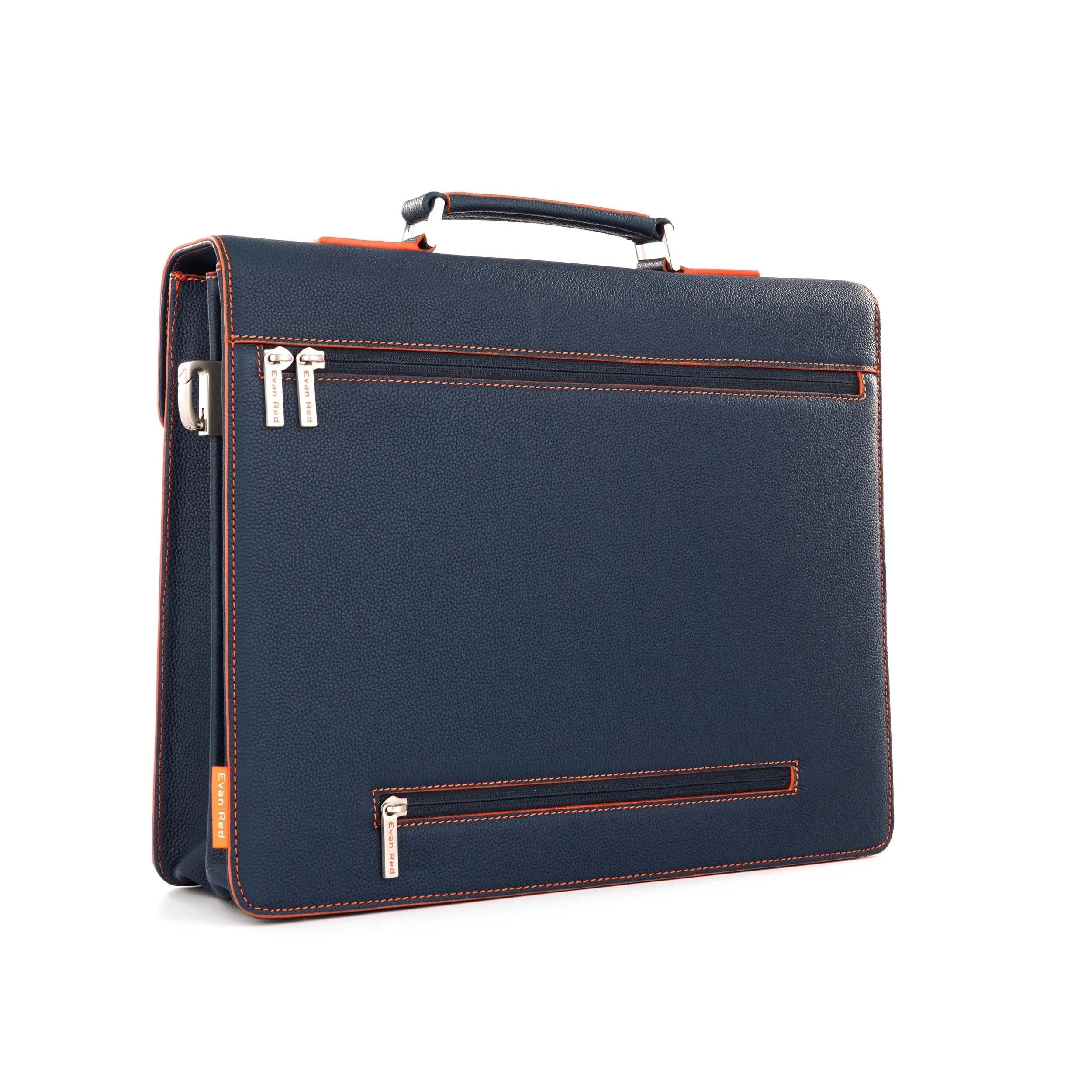 Petrol Blue Evan Red